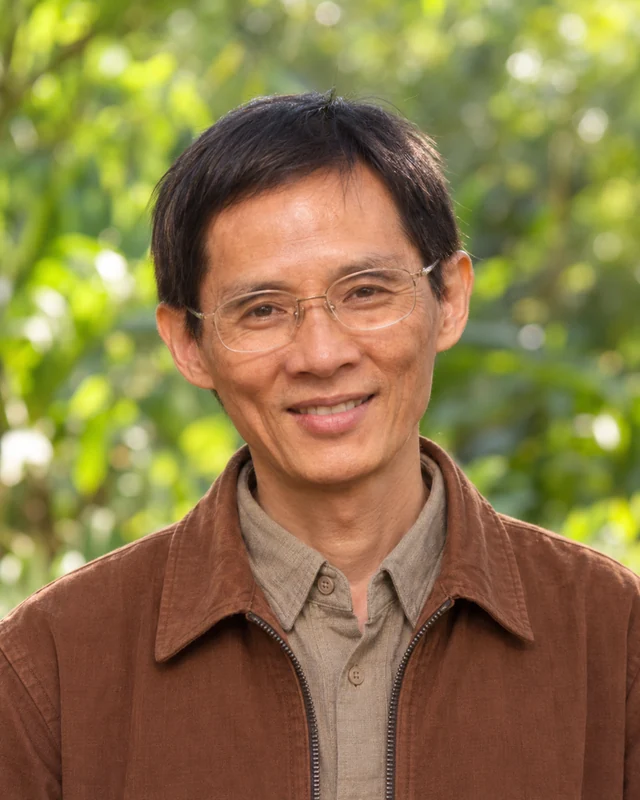 Portrait of Ác. Priyadarshi outdoors