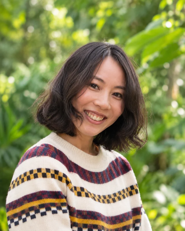 Portrait of Sugatii outdoors