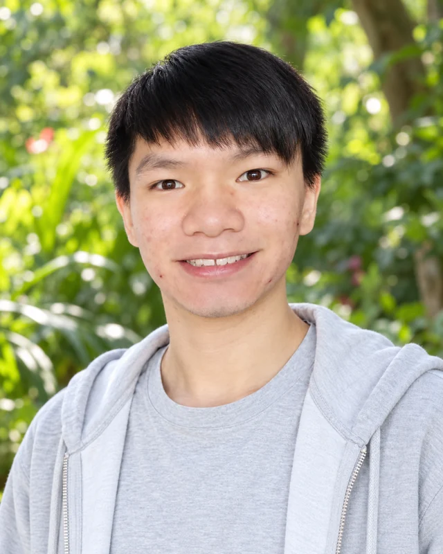 Portrait of Yogabalam outdoors